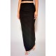 Black Soft Touch Ruched Back Maxi Skirt Black Soft Touch Ruched Back Maxi Skirt