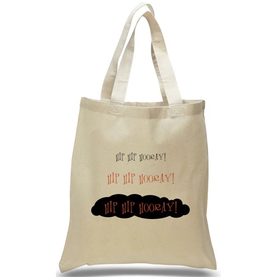 Hip Hip Hooray! Canvas Tote Bag Hip Hip Hooray! Canvas Tote Bag
