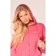 PLT SPORT Raspberry Marl Zip Up Hoodie PLT SPORT Raspberry Marl Zip Up Hoodie