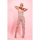 Pale Pink Tassel Sequin Corset Bandeau Jumpsuit Pale Pink Tassel Sequin Corset Bandeau Jumpsuit