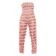 Pale Pink Tassel Sequin Corset Bandeau Jumpsuit Pale Pink Tassel Sequin Corset Bandeau Jumpsuit