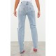 Vintage Light Blue Wash Slash Knee Long Leg Straight Leg Jeans Vintage Light Blue Wash Slash Knee Long Leg Straight Leg Jeans