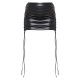 Premium Black Faux Leather Lace Front Micro Mini Skirt Premium Black Faux Leather Lace Front Micro Mini Skirt