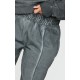 PRETTYLITTLETHING Washed Charcoal Premium Waist Wide Leg Sweatpants PRETTYLITTLETHING Washed Charcoal Premium Waist Wide Leg Sweatpants