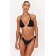 Black Frill Edge Padded Bikini Top Black Frill Edge Padded Bikini Top