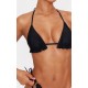 Black Frill Edge Padded Bikini Top Black Frill Edge Padded Bikini Top