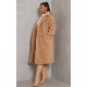 Camel Teddy Bear Borg Coat Camel Teddy Bear Borg Coat