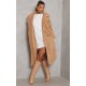 Camel Teddy Bear Borg Coat Camel Teddy Bear Borg Coat