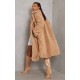 Camel Teddy Bear Borg Coat Camel Teddy Bear Borg Coat