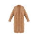 Camel Teddy Bear Borg Coat Camel Teddy Bear Borg Coat