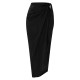 Black Linen Look Beach Sarong Black Linen Look Beach Sarong