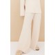 Oatmeal Luxe Rib Knit Wide Leg Pants Oatmeal Luxe Rib Knit Wide Leg Pants