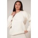 Cream Embroidered Sports Classics Sweatshirt Cream Embroidered Sports Classics Sweatshirt