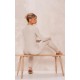 Stone Zip Detail Knitted Jumpsuit Stone Zip Detail Knitted Jumpsuit