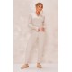 Stone Zip Detail Knitted Jumpsuit Stone Zip Detail Knitted Jumpsuit