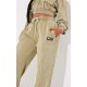 PRETTYLITTLETHING Shape Olive Washed Wide Leg Sweatpants PRETTYLITTLETHING Shape Olive Washed Wide Leg Sweatpants