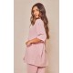 PRETTYLITTLETHING Light Pink Printed Oversized T-shirt PRETTYLITTLETHING Light Pink Printed Oversized T-shirt