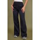 Black Woven High Waisted Tailored Wide Leg Pants Black Woven High Waisted Tailored Wide Leg Pants