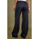 Black Woven High Waisted Tailored Wide Leg Pants Black Woven High Waisted Tailored Wide Leg Pants