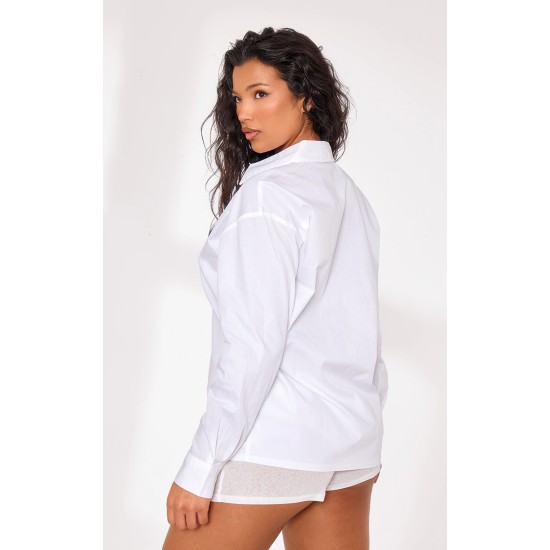 White Cotton Button Shirt White Cotton Button Shirt
