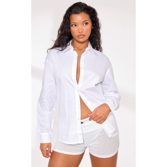 White Cotton Button Shirt White Cotton Button Shirt