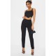 Black Slim Leg Crepe Pants Black Slim Leg Crepe Pants