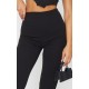 Black Slim Leg Crepe Pants Black Slim Leg Crepe Pants