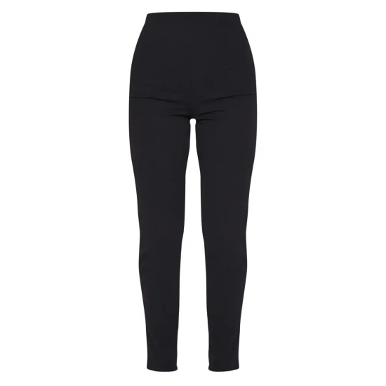 Black Slim Leg Crepe Pants Black Slim Leg Crepe Pants
