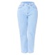 PRETTYLITTLETHING Shape Vintage V Front Waistband Straight Leg Jeans PRETTYLITTLETHING Shape Vintage V Front Waistband Straight Leg Jeans
