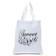 Sweet Sixteen Birthday Canvas Gift Tote Sweet Sixteen Birthday Canvas Gift Tote