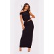Black Soft Touch Low Rise Maxi Skirt Black Soft Touch Low Rise Maxi Skirt