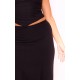 Black Soft Touch Low Rise Maxi Skirt Black Soft Touch Low Rise Maxi Skirt
