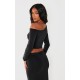 Black Premium Soft Touch Long Sleeve Top Black Premium Soft Touch Long Sleeve Top