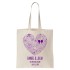 Heart Wedding Tote Bags