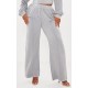 Shape Light Grey Sweat Seam Detail Wide Leg Sweatpants Shape Light Grey Sweat Seam Detail Wide Leg Sweatpants