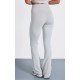 PRETTYLITTLETHING Pale Grey Printed Flared Pants PRETTYLITTLETHING Pale Grey Printed Flared Pants