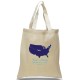 Airplane Route Tote for Weddings and Travel Airplane Route Tote for Weddings and Travel