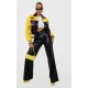 PRETTYLITTLETHING Yellow Faux Leather Motocross Racer Bomber Jacket PRETTYLITTLETHING Yellow Faux Leather Motocross Racer Bomber Jacket