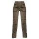 Khaki Twill Pocket Detail High Waist Cargo Pants Khaki Twill Pocket Detail High Waist Cargo Pants
