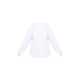 White Oversized Fitting Sweatshirt White Oversized Fitting Sweatshirt