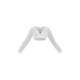 White Satin Bardot Twist Front Crop Blouse White Satin Bardot Twist Front Crop Blouse