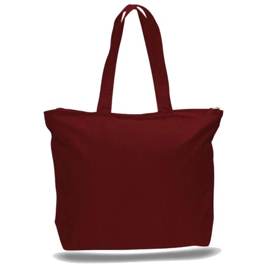 Big Canvas Zippered Tote Big Canvas Zippered Tote