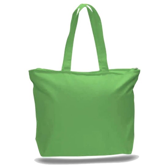 Big Canvas Zippered Tote Big Canvas Zippered Tote