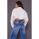 Cream Wool Look Pocket Detail Cropped Jacket Cream Wool Look Pocket Detail Cropped Jacket