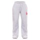 Grey Marl Cherry Print Oversized Wide Leg Sweatpants Grey Marl Cherry Print Oversized Wide Leg Sweatpants
