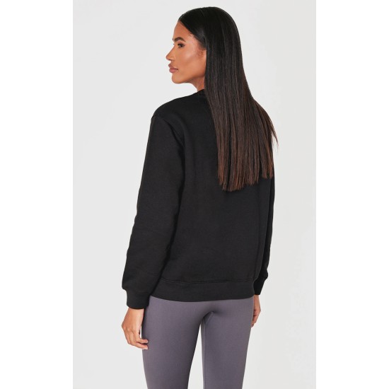 Black Oversized Sweatshirt Black Oversized Sweatshirt