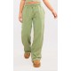Olive Washed Oversized Low Rise Wide Leg Sweatpants Olive Washed Oversized Low Rise Wide Leg Sweatpants