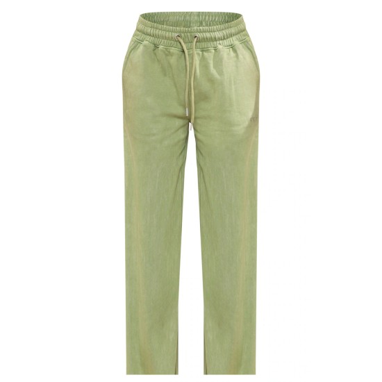 Olive Washed Oversized Low Rise Wide Leg Sweatpants Olive Washed Oversized Low Rise Wide Leg Sweatpants
