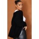 Black Chunky Knit Slouchy Cardigan Black Chunky Knit Slouchy Cardigan