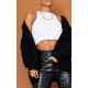 Black Chunky Knit Slouchy Cardigan Black Chunky Knit Slouchy Cardigan